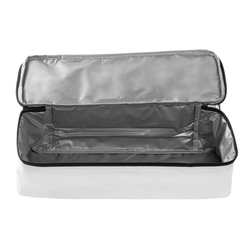 Сумка для шопинга и пляжа «Coolmesh» с изотермическим отделением внизу, белый