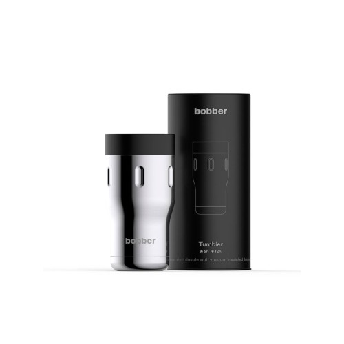 Термос питьевой, вакуумный, бытовой, тм "bobber". Объем 0,35 литра. Артикул Tumbler-350 Glossy