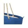 Panama пляжная эко-сумка-холодильник из переработанного материала, с ручками-шнурками 23L, ярко-синий