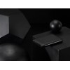 Портативное зарядное устройство"Grind", 5000 mAh, черный