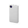 Внешний аккумулятор с дисплеем «Mild», 10 000 mAh, белый