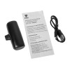 Внешний аккумулятор с разъёмом Type-C «Inject», 4000 mAh, черный