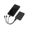 Портативное зарядное устройство"Grind", 5000 mAh, черный