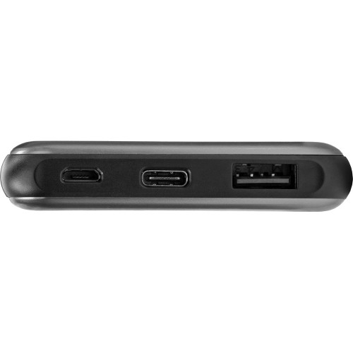 Внешний аккумулятор «Forge» v.2, металл, 10000mah, серый