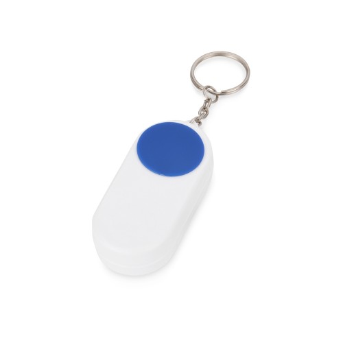 Брелок-футляр для  таблеток «Pill», белый/синий