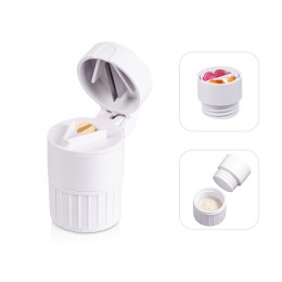 Футляр для мелочей с измельчителем "Avicenna", белый