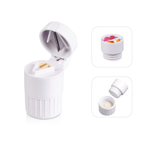 Футляр для мелочей с измельчителем "Avicenna", белый