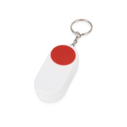 Брелок-футляр для таблеток «Pill», белый/красный