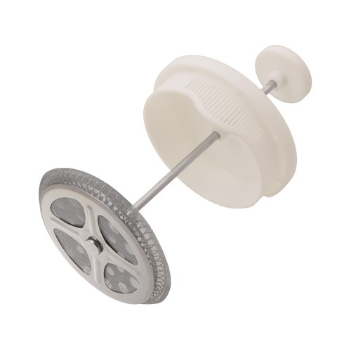 Пластиковый френч-пресс "Intense", 600мл, белый