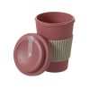 Термокружка "Muffin" из натуральных волокон, пыльно-розовый