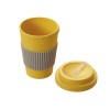 Термокружка "Muffin" из натуральных волокон, желтый