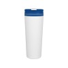 Термокружка «Brite» 500мл, белый/синий