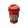 Термокружка "Muffin" из натуральных волокон, красный