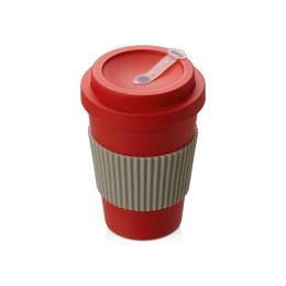 Термокружка "Muffin" из натуральных волокон, красный