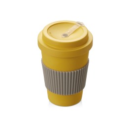 Термокружка "Muffin" из натуральных волокон, желтый