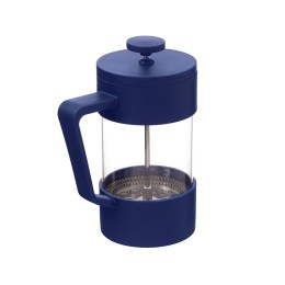 Пластиковый френч-пресс "Intense", 600мл, темно-синий