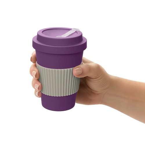 Термокружка "Muffin" из натуральных волокон, фиолетовый