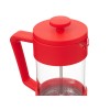Пластиковый френч-пресс "Intense", 600мл, красный
