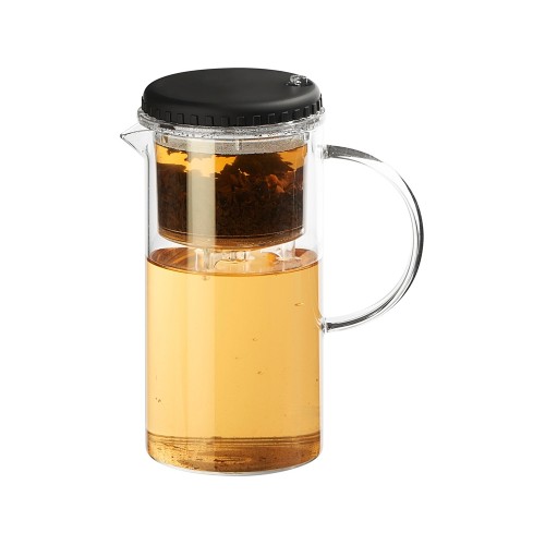 Стеклянный заварочный чайник "Gunfu", 600 мл