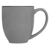 Кружка керамическая «Gracy» 450мл, серый/черный