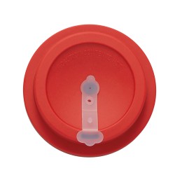 Термокружка "Muffin" из натуральных волокон, красный