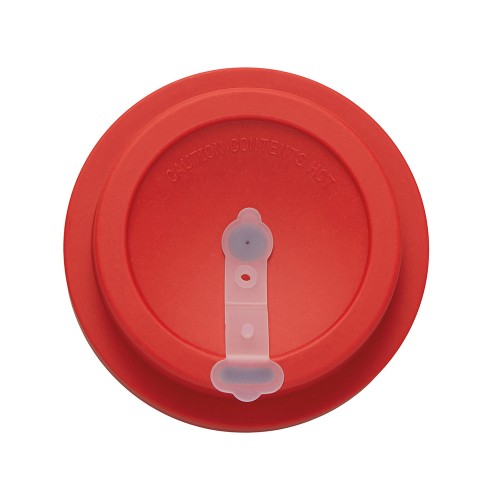 Термокружка "Muffin" из натуральных волокон, красный