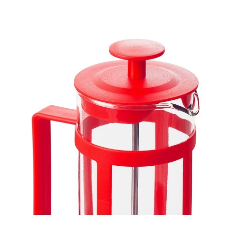 Пластиковый френч-пресс "Savor", 350 мл, красный