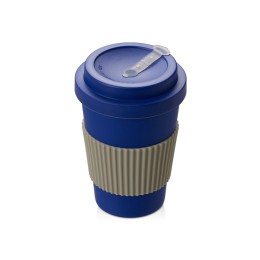 Термокружка "Muffin" из натуральных волокон, темно-синий