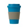 Термокружка "Muffin" из натуральных волокон, голубой