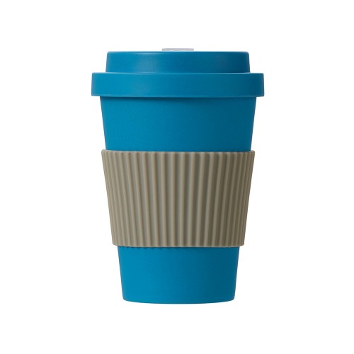 Термокружка "Muffin" из натуральных волокон, голубой