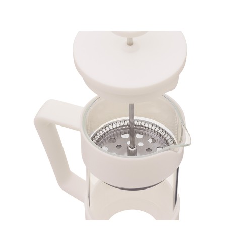 Пластиковый френч-пресс "Intense", 600мл, белый