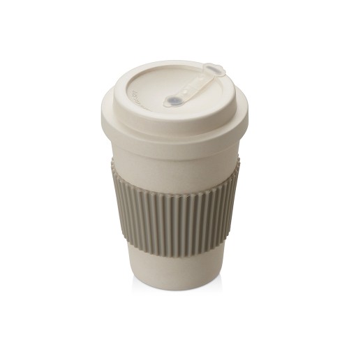 Термокружка "Muffin" из натуральных волокон, бежевый