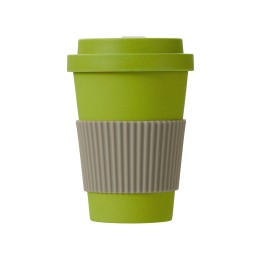 Термокружка "Muffin" из натуральных волокон, зеленое яблоко