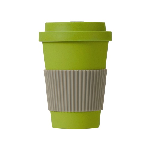 Термокружка "Muffin" из натуральных волокон, зеленое яблоко