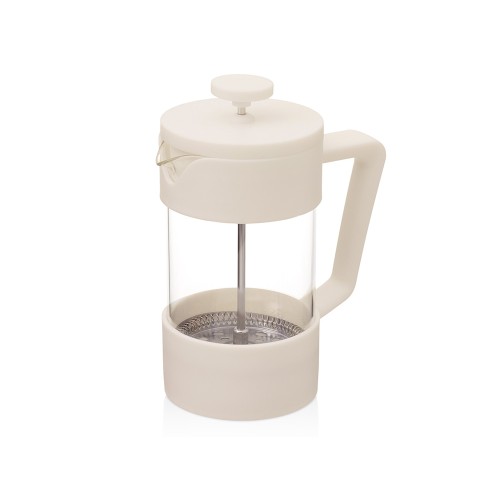 Пластиковый френч-пресс "Intense", 600мл, белый