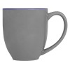 Кружка керамическая «Gracy» 450мл, серый/темно-синий