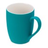 Кружка с покрытием soft-touch “Tulip Gum”, бирюзовый 320C