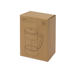 Пластиковый френч-пресс "Intense", 600мл, черный