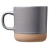 Керамическая кружка Pascal объемом 360 мл, серый