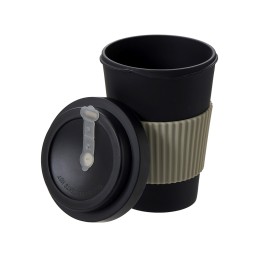 Термокружка "Muffin" из натуральных волокон, черный