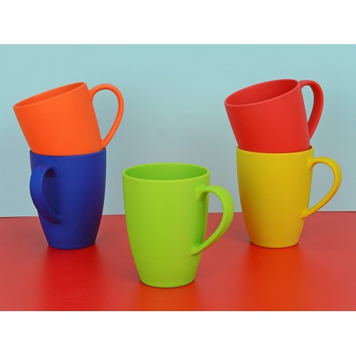 Кружка "Grain" из натуральных волокон, красный (Р)