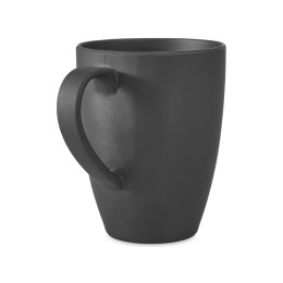 Кружка "Grain" из натуральных волокон, черный