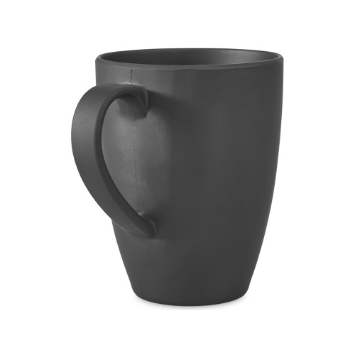 Кружка "Grain" из натуральных волокон, черный