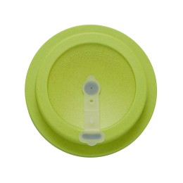 Термокружка "Muffin" из натуральных волокон, зеленое яблоко