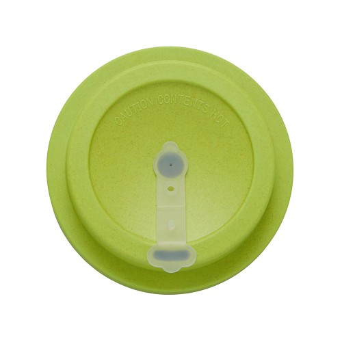 Термокружка "Muffin" из натуральных волокон, зеленое яблоко