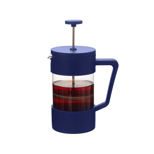 Пластиковый френч-пресс "Intense", 600мл, темно-синий