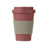 Термокружка "Muffin" из натуральных волокон, пыльно-розовый