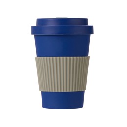 Термокружка "Muffin" из натуральных волокон, темно-синий