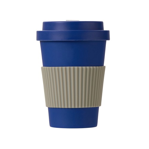 Термокружка "Muffin" из натуральных волокон, темно-синий