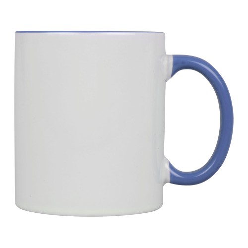 Кружка для сублимации «Sublime Color», белый/светло-синий